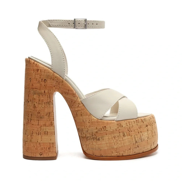 SCHUTZ Pattie platform Sandal size: 8 - Picture 2 of 7
